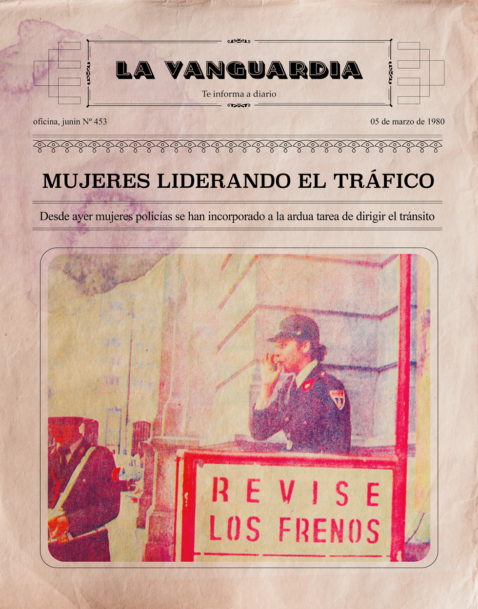 Mujeres policías de tránsito